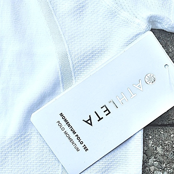 Athleta Momentum Seamless Polo Fitted Short Sleeve Tee *NWT* XL - Picture 15 of 16